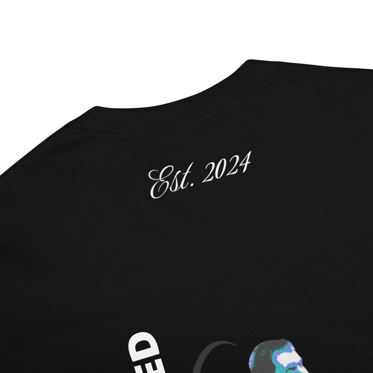 "You Crashed" Heavyweight Tee - Black